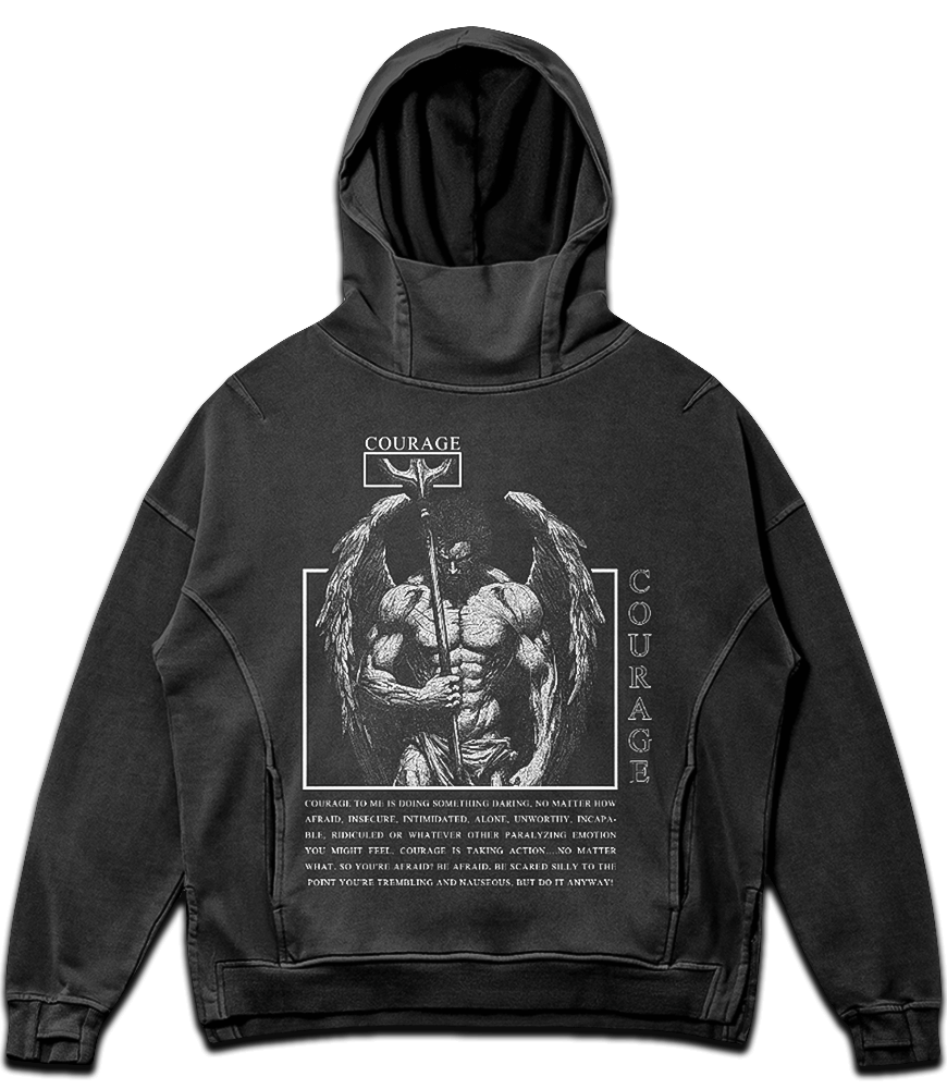gym hoodie (courage)
