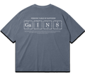 Washed gym T-shirt "GAINS" – BIGGYMBRO