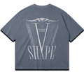 Washed gym T-shirt "V-Taper Shape" – BIGGYMBRO