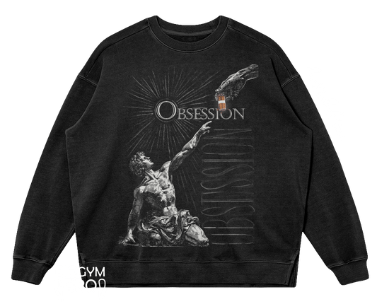 Oversized limited sweatshrirt (obsession)