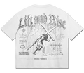 Super heavy gym tee "Lift And Rise" – BIGGYMBRO