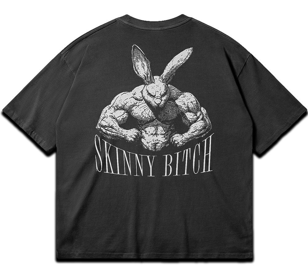 t-shirt délavé (skinny bitch)