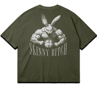 gewaschenes T-Shirt (skinny bitch)