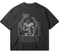 Washed gym T-shirt "Courage" – BIGGYMBRO