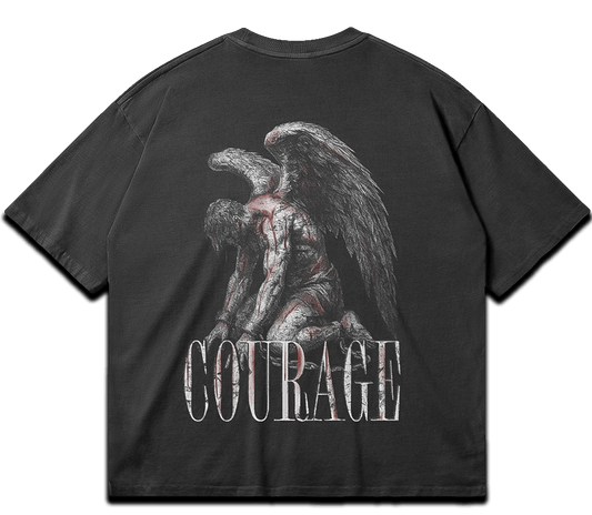 washed t-shirt (courage...)