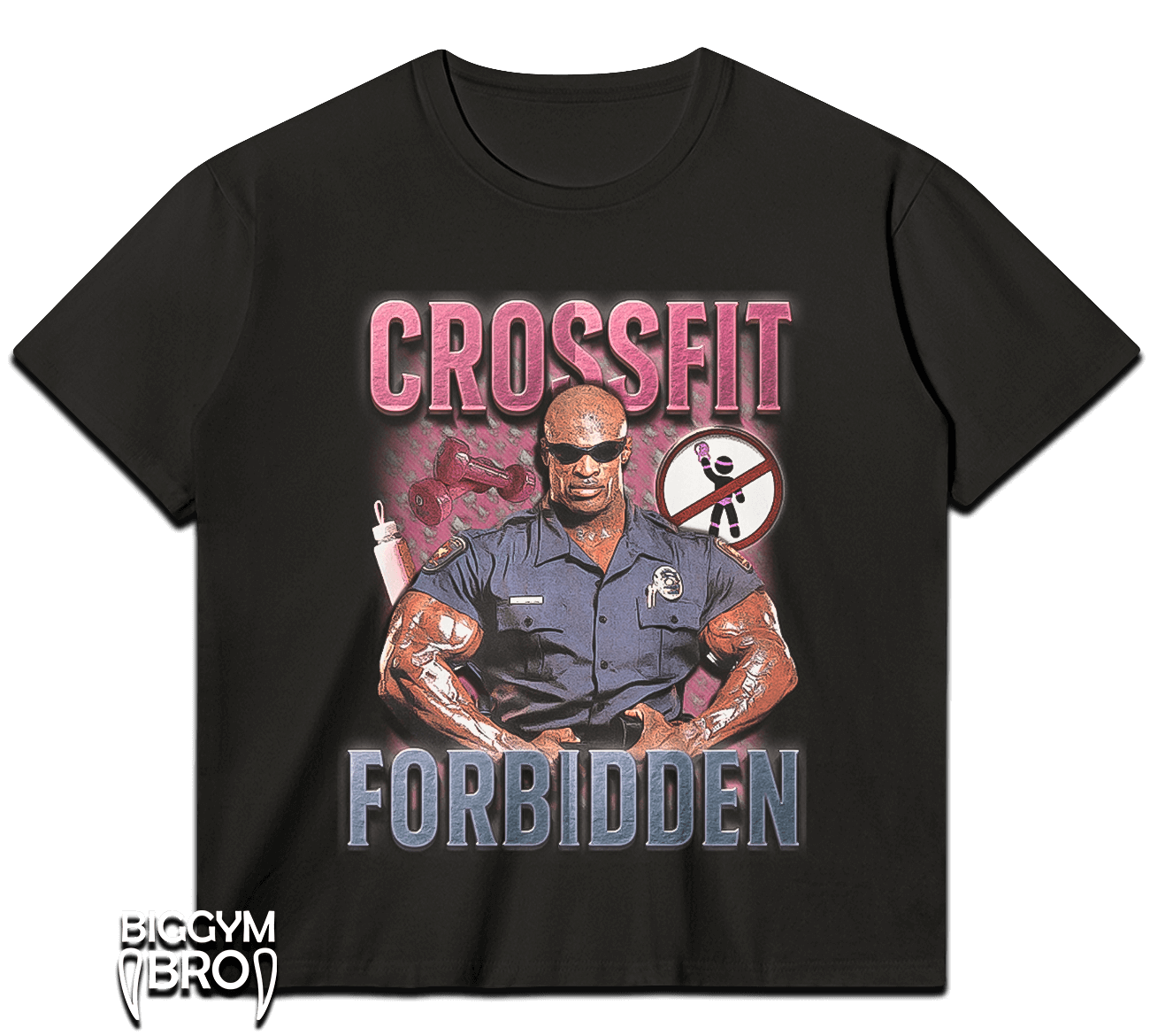 Happy-Lift-T-Shirt (crossfit forbiden)