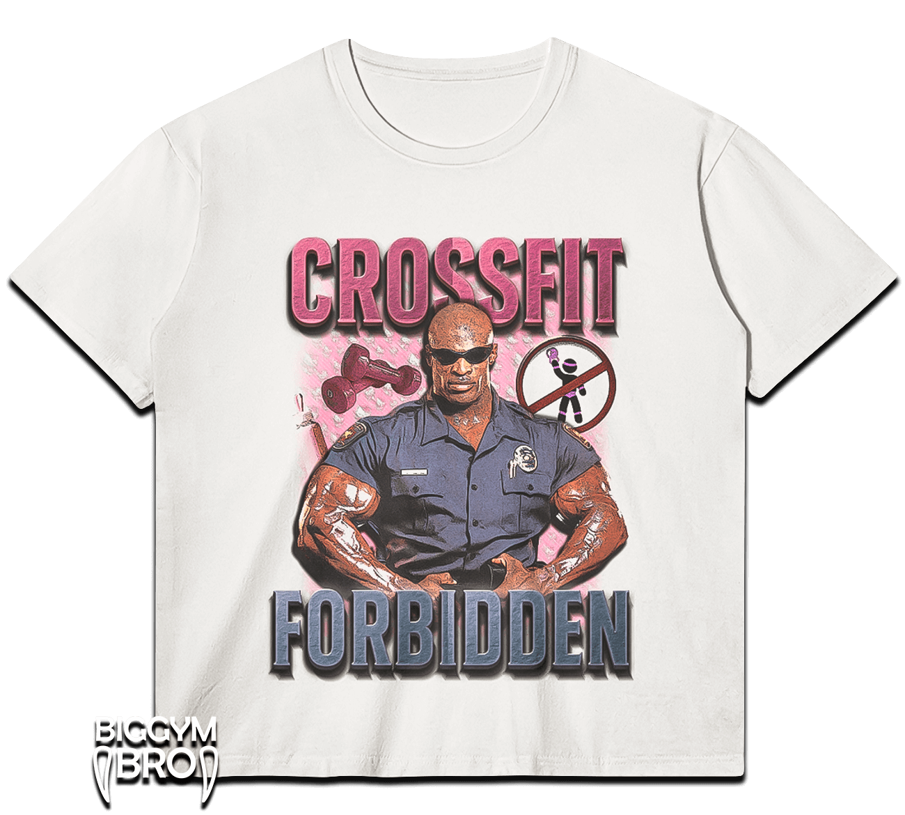 t-shirt happy-lift (crossfit interdit)