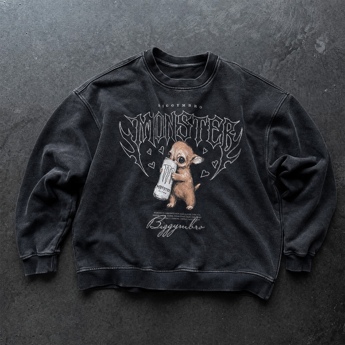 Gym sweat-shirt (monster)