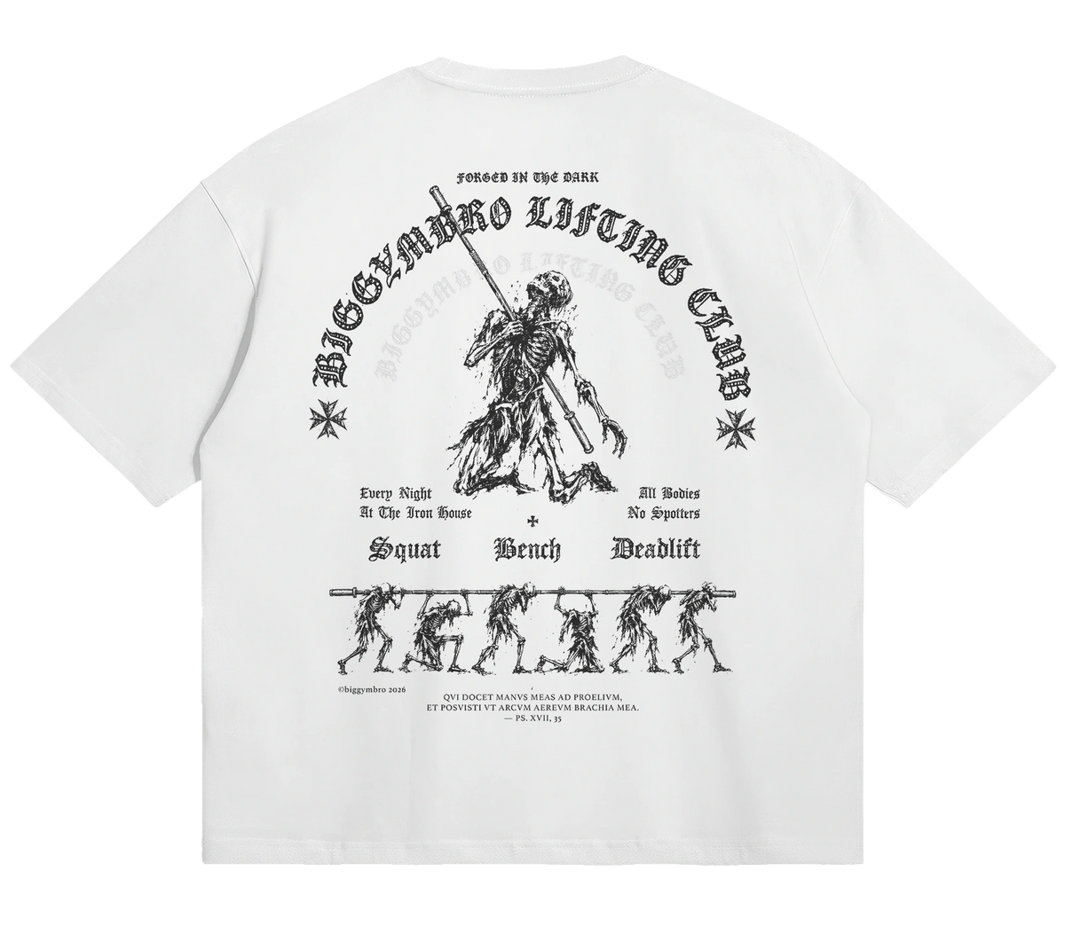 super heavy Tee (forged in the dark)