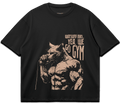 Boxy gym T-shirt "Gym Bro Cat" – BIGGYMBRO