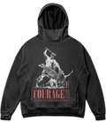 Oversized gym hoodie "Courage" – BIGGYMBRO