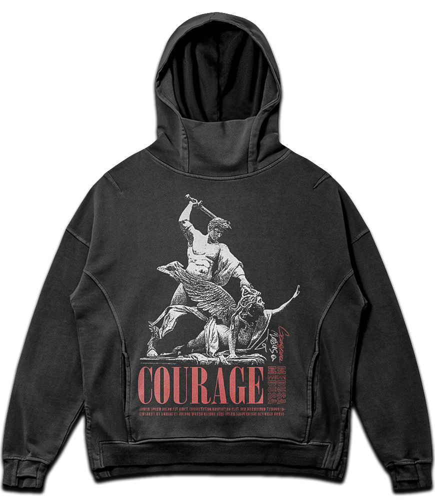 gym hoodie (courage)