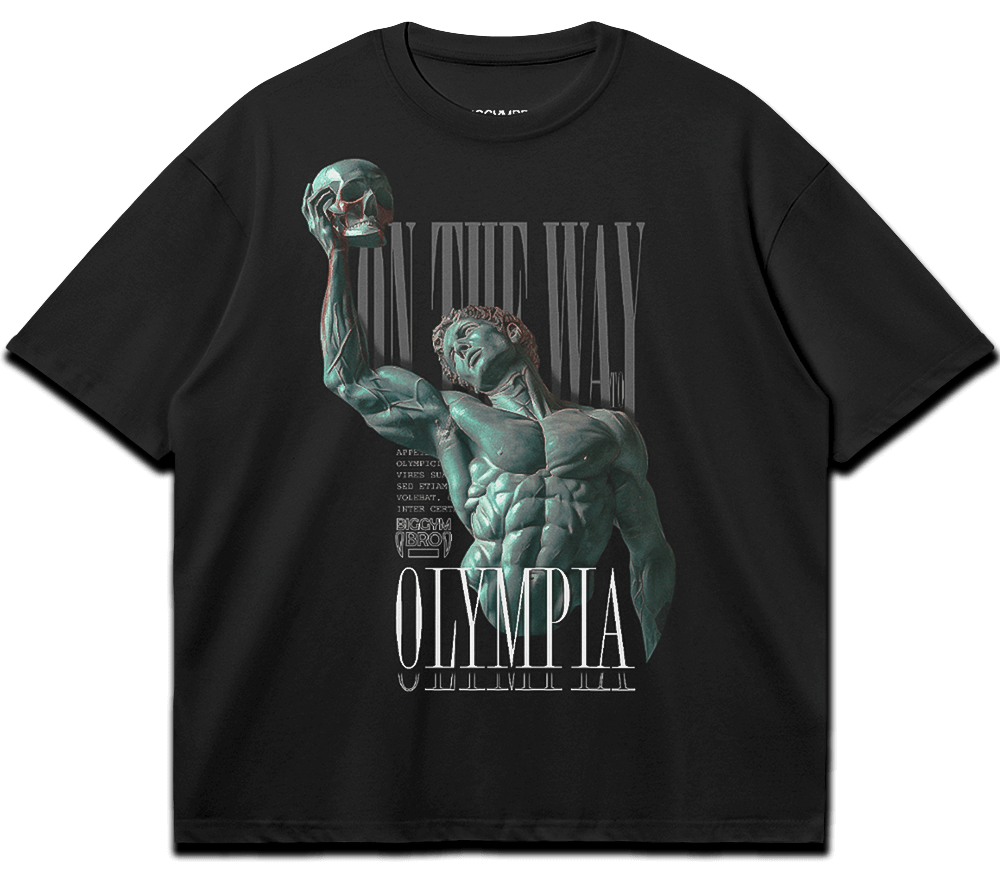 kastiges T-Shirt (Olympia)