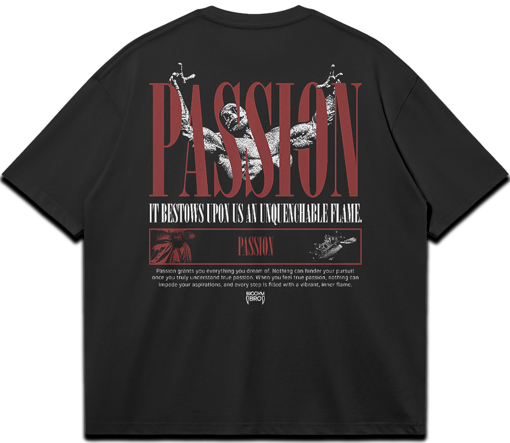 boxy t-shirt (passion)