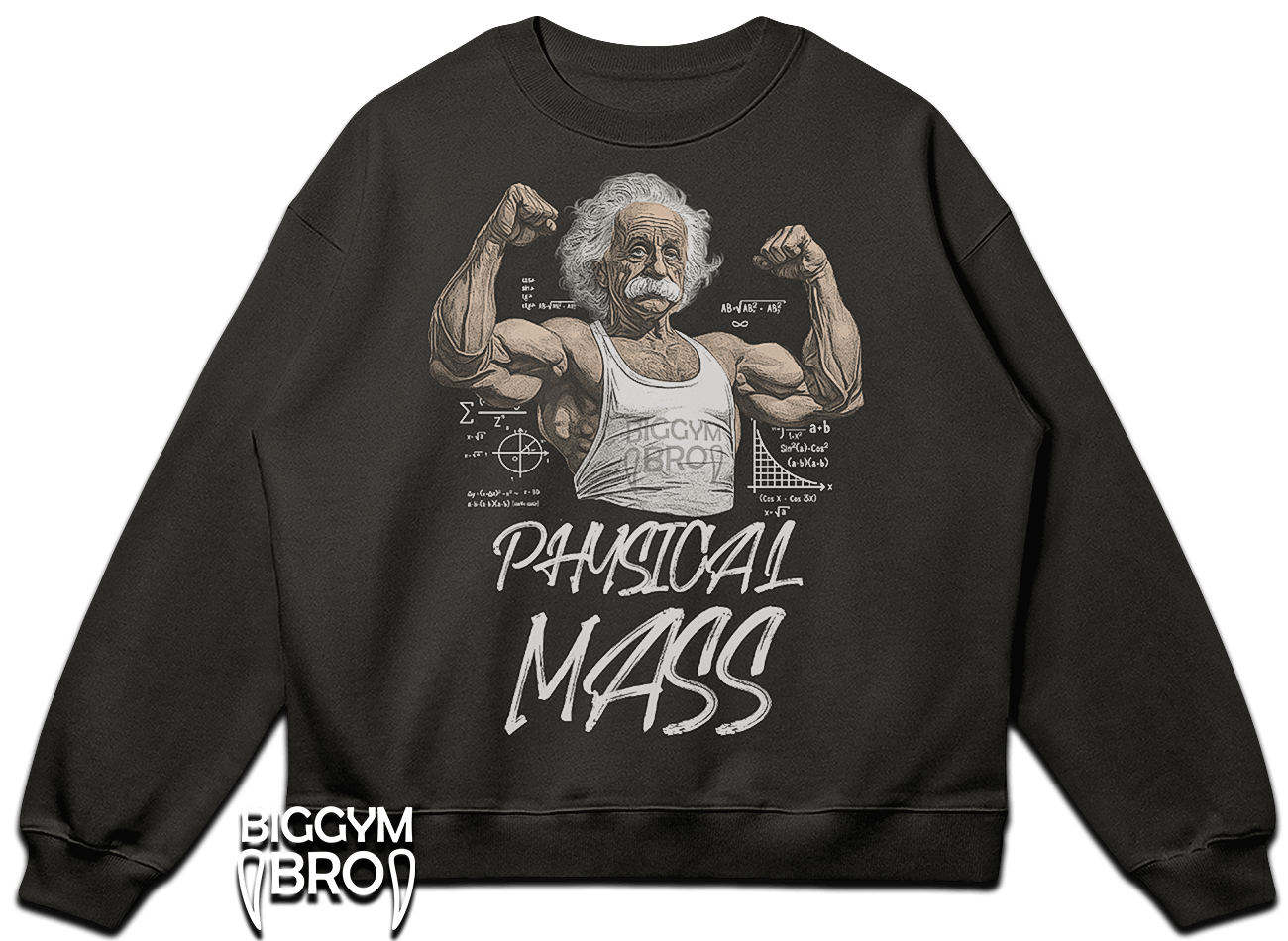 übergroßes Fitnessstudio-Sweatshirt (Physical Mass2)