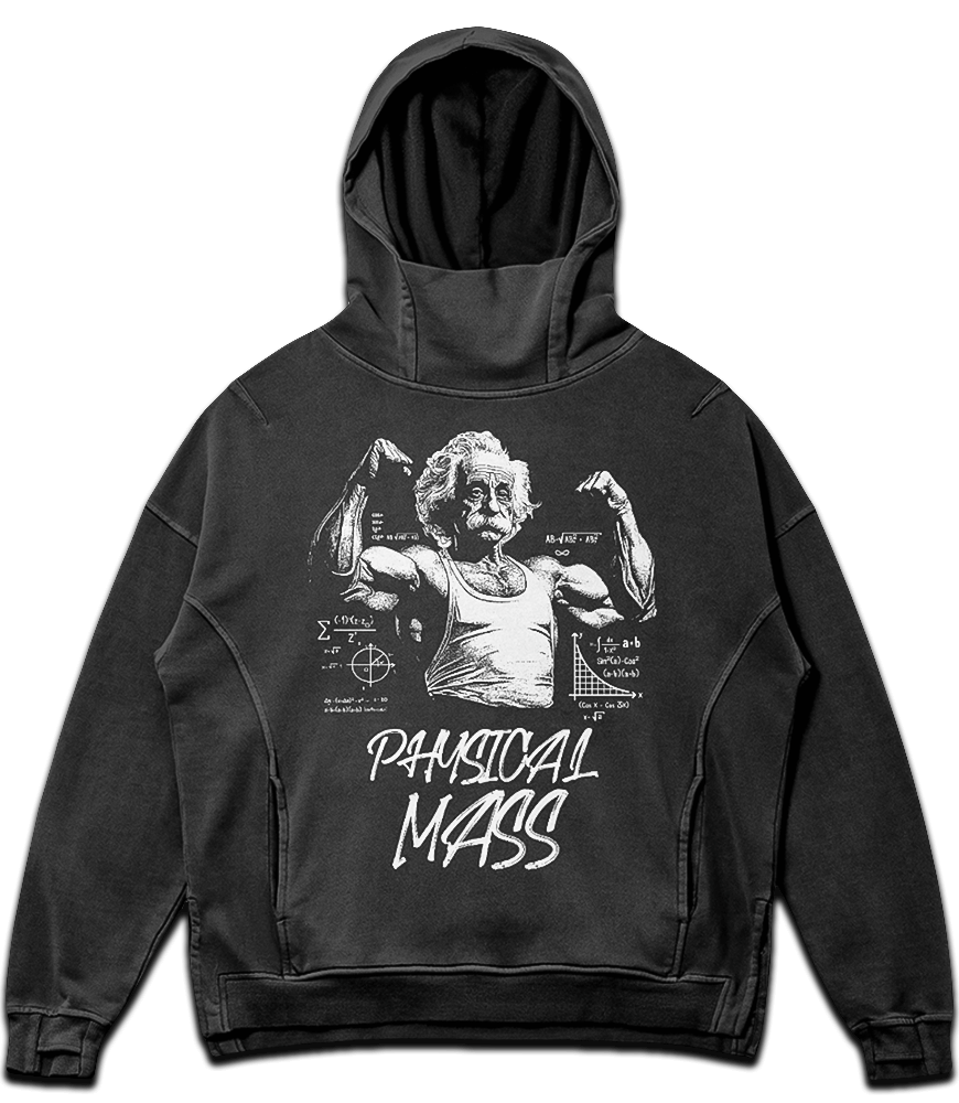 Oversized gym hoodie "Physical Mass" – BIGGYMBRO