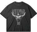 Washed gym T-shirt "Sculptor" – BIGGYMBRO
