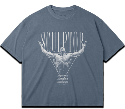 t-shirt délavé (sculpteur)