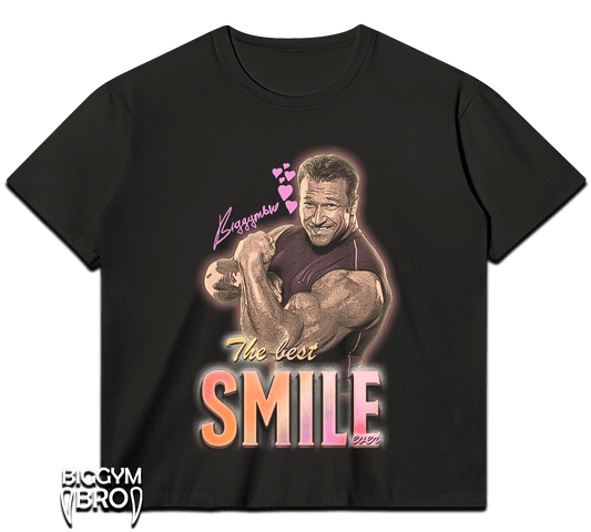 happy-lift t-shirt (best smile)