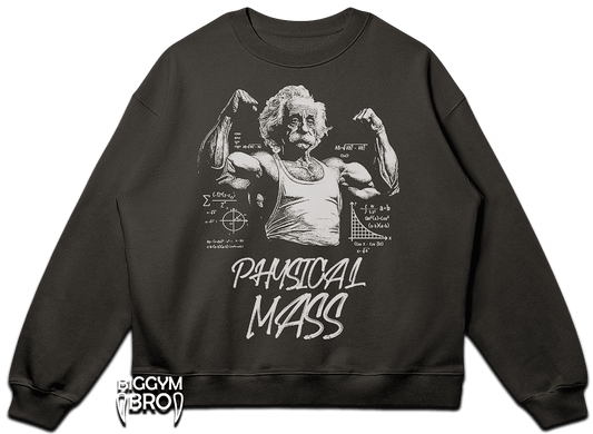 übergroßes Fitnessstudio-Sweatshirt (physical mass)