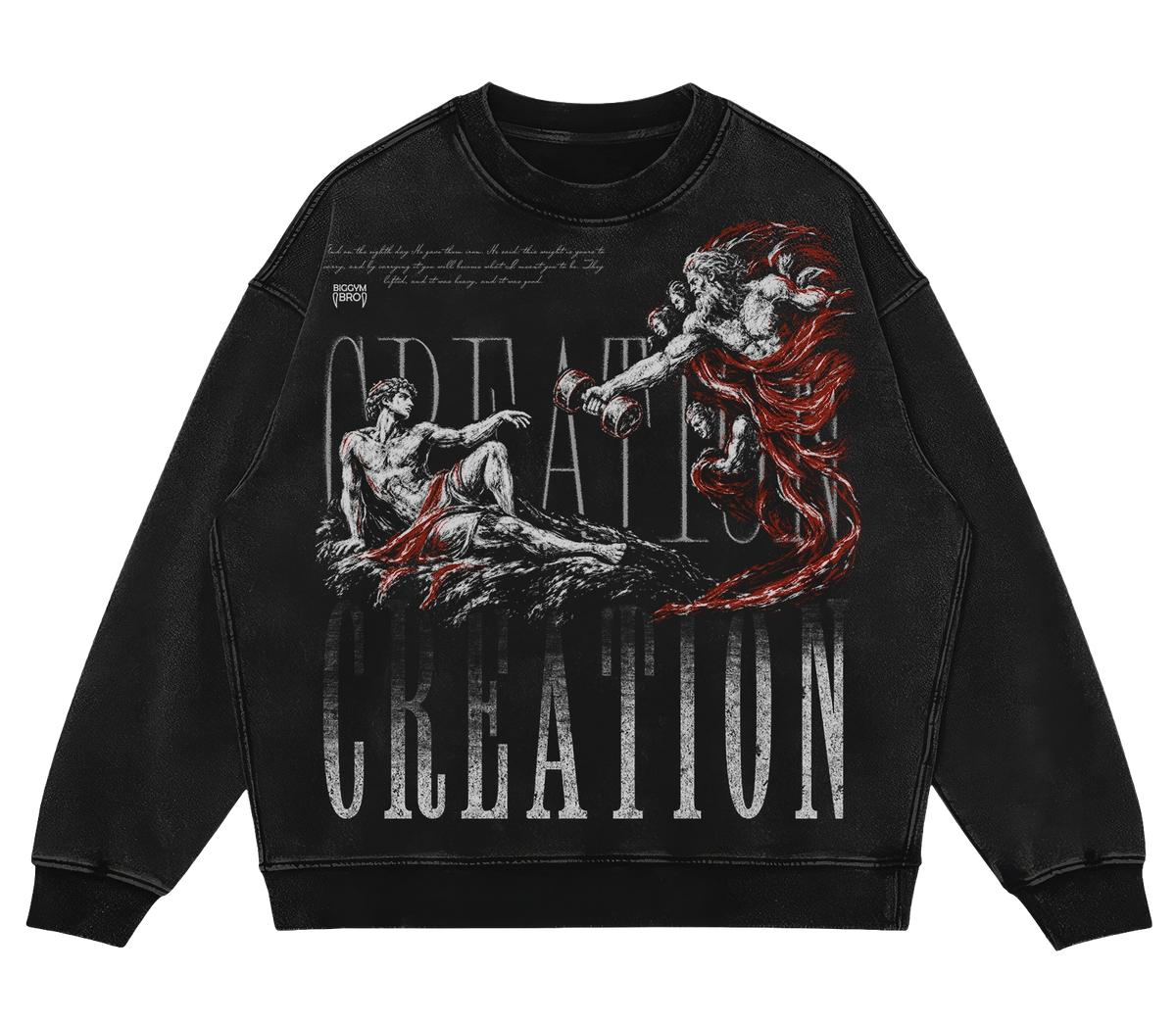 Oversized sweatshirt (creation)