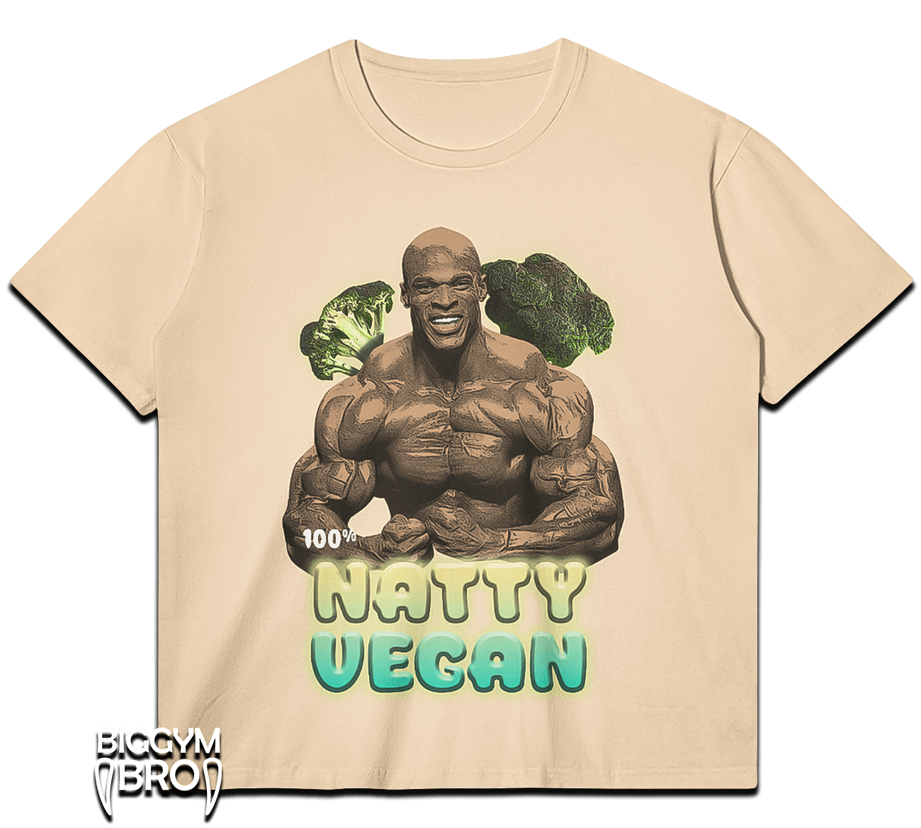 t-shirt happy-lift (natty vegan)